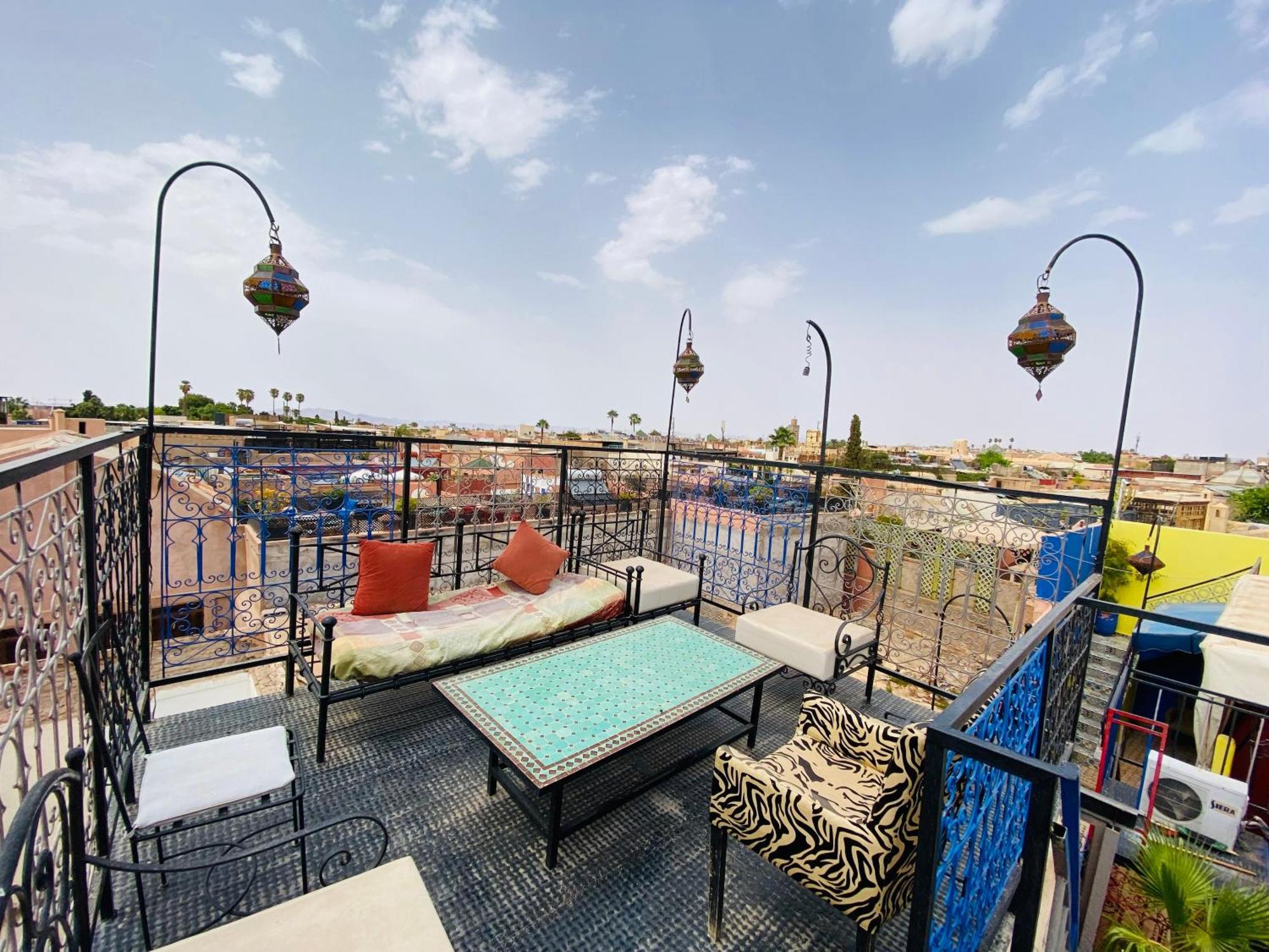 Riad Jennah Rouge Hotel Marrakesh Exterior photo