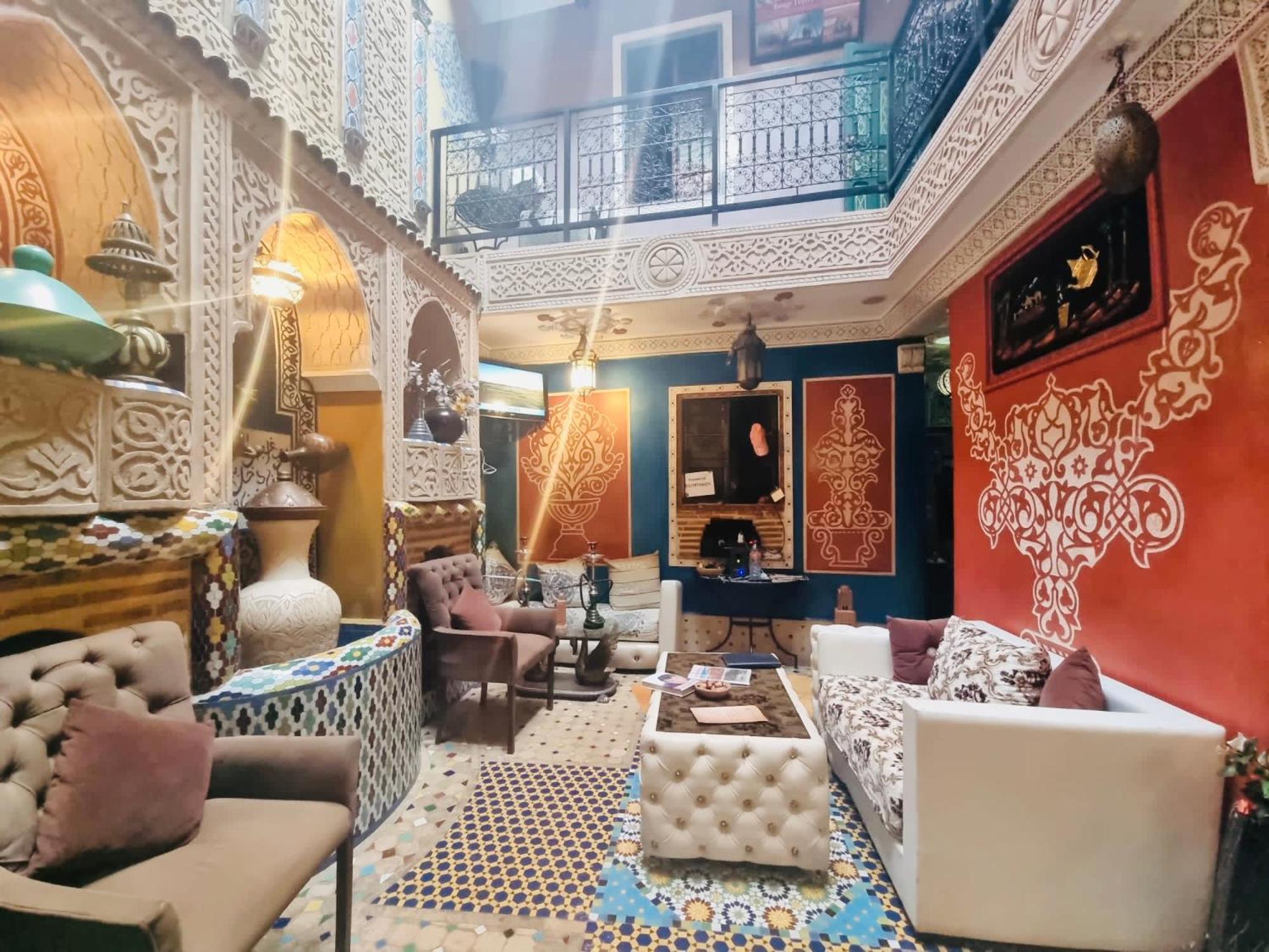 Riad Jennah Rouge Hotel Marrakesh Exterior photo