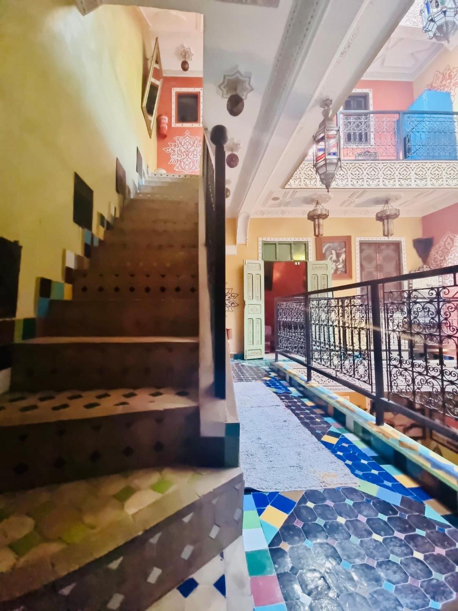 Riad Jennah Rouge Hotel Marrakesh Exterior photo