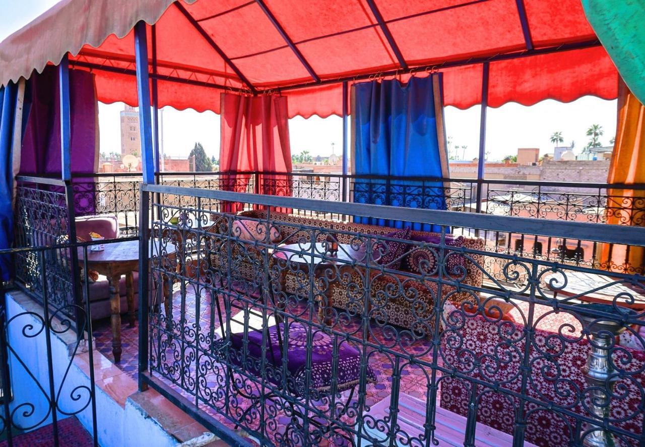 Riad Jennah Rouge Hotel Marrakesh Exterior photo