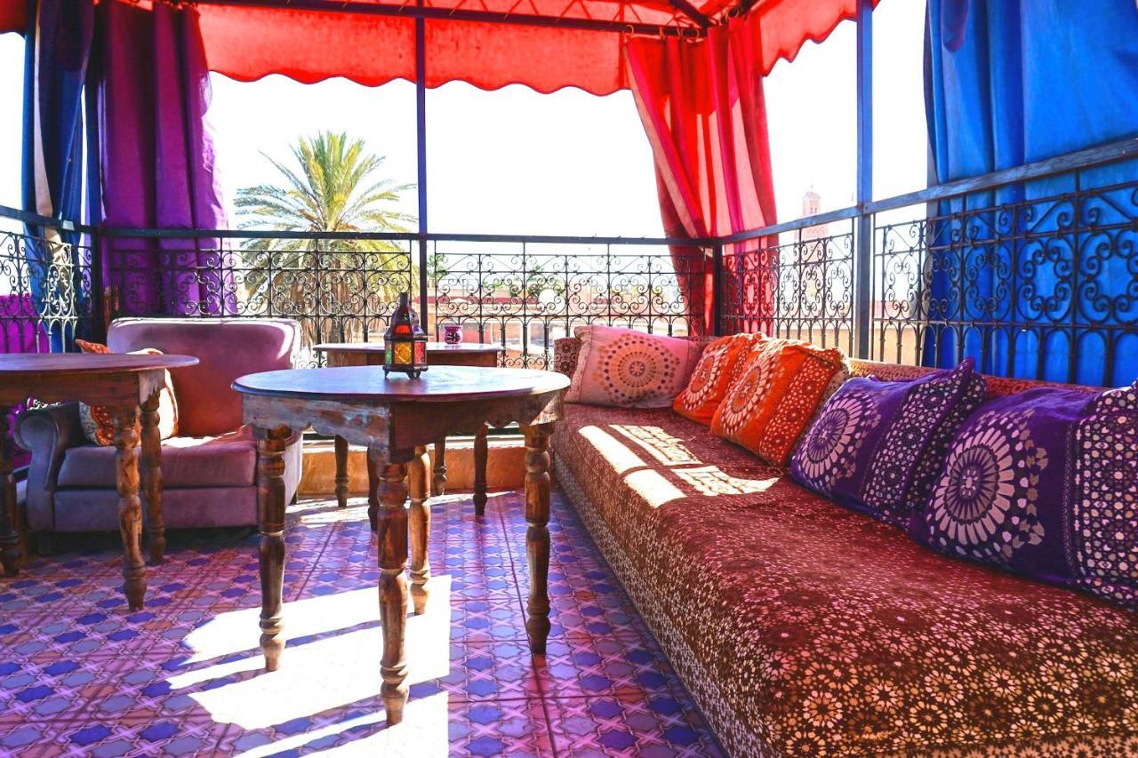 Riad Jennah Rouge Hotel Marrakesh Exterior photo